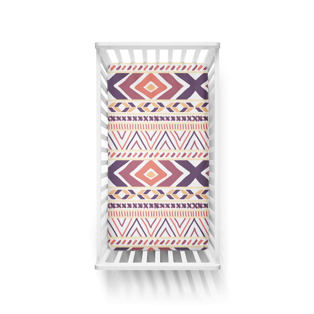 Ethnic Chev Bed Sheet