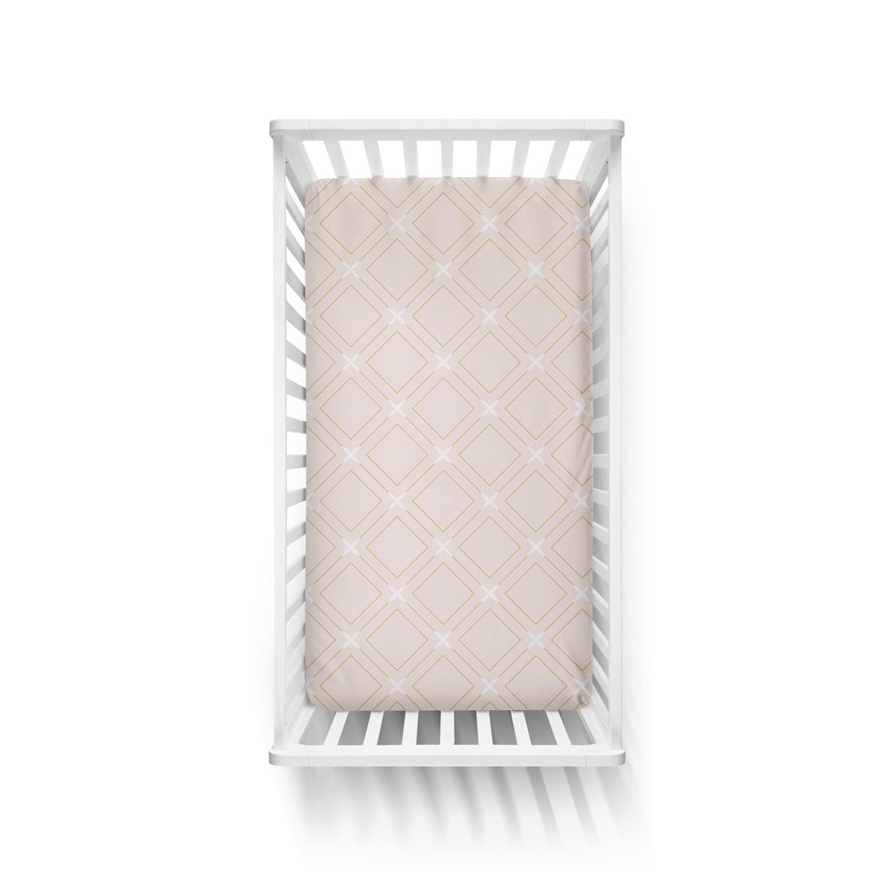 The Golden Tiles Bed Sheet