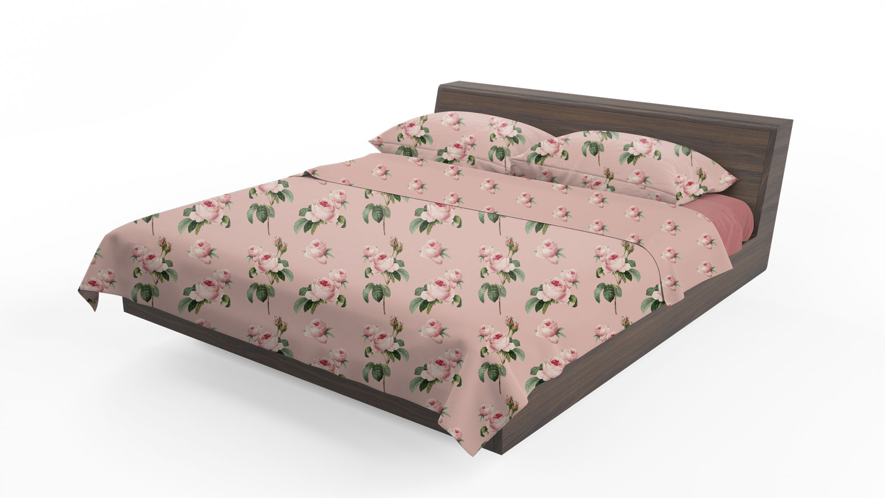 Pink Rose Floral Quilt Cover Set brings the freshness of Spring florals into the bedroom. This bed linen will look utterly superb with the coordinating Bed Sheet & Pillowcase.