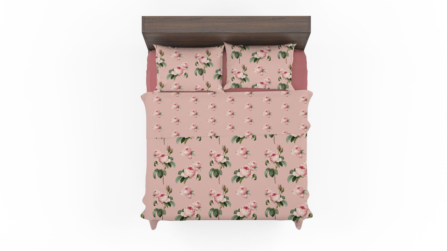 Pink Rose Floral Quilt Cover Set brings the freshness of Spring florals into the bedroom. This bed linen will look utterly superb with the coordinating Bed Sheet & Pillowcase.