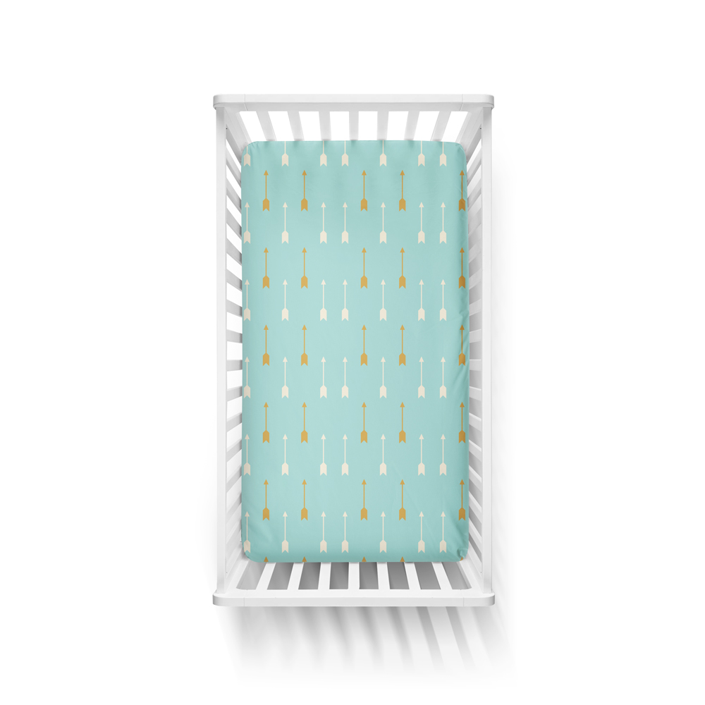 Golden Arrow Bed Sheet