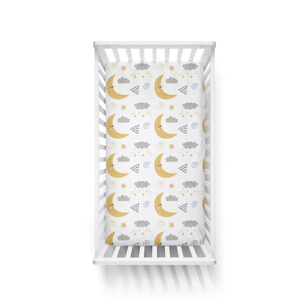 The Golden Moon Bed Sheet